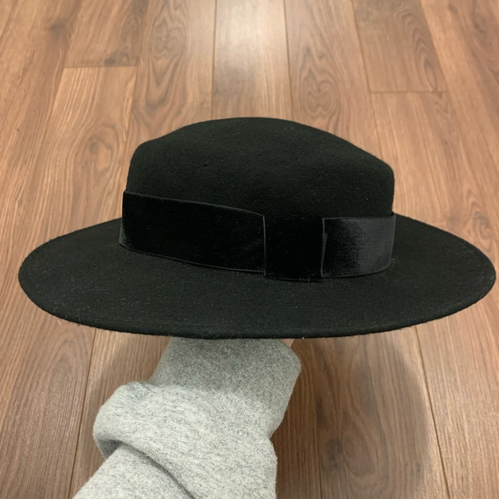 Wide Brim Wool Hat